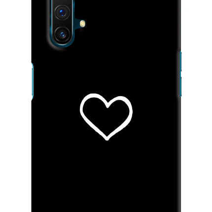 Heart Realme X3 Hard Case Back Cover by Casekaro
