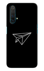 Paper Plane White Realme X3 Hard Case Back Cover by Casekaro