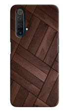 Wooden Texture Design Realme X3 Hard Case Back Cover by Casekaro