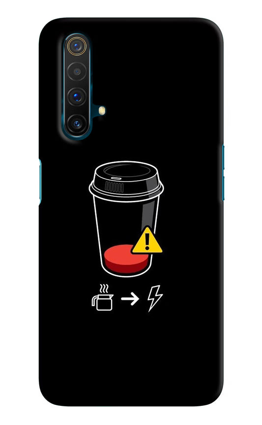 Coffee Realme X3 Hard Case Back Cover by Casekaro