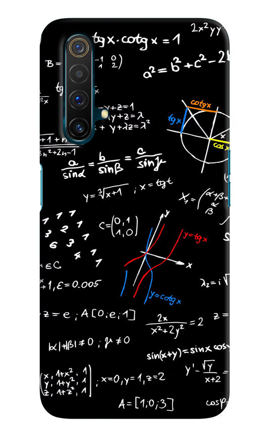 Mathematics Formula Realme X3 Hard Case Back Cover by Casekaro