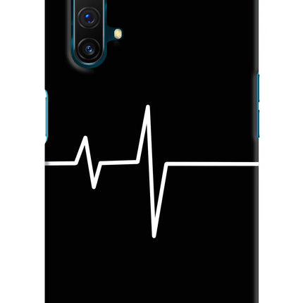 Heart Beats Realme X3 Hard Case Back Cover by Casekaro