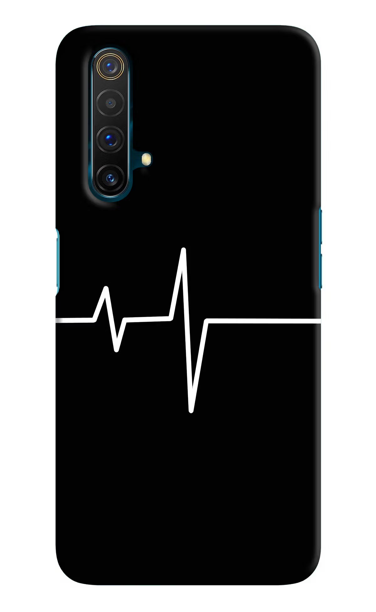Heart Beats Realme X3 Hard Case Back Cover by Casekaro