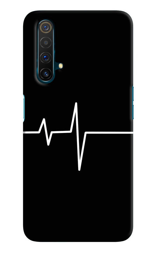 Heart Beats Realme X3 Hard Case Back Cover by Casekaro