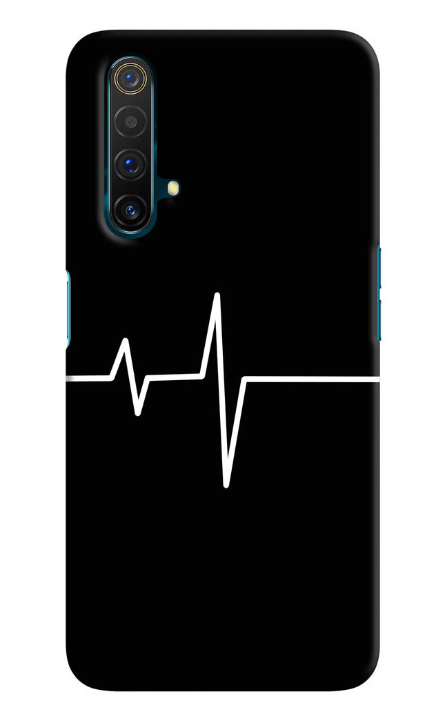 Heart Beats Realme X3 Hard Case Back Cover by Casekaro