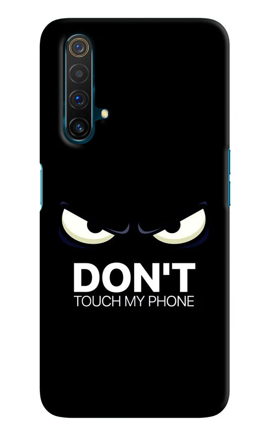 Don'T Touch My Phone Realme X3 Hard Case Back Cover by Casekaro