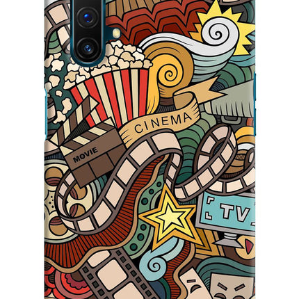 Cinema Abstract Realme X3 Hard Case Back Cover by Casekaro