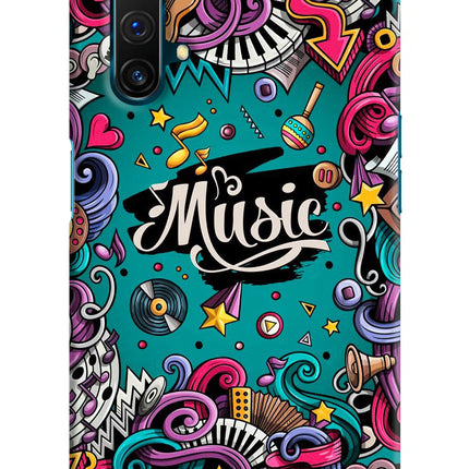 Music Graffiti Realme X3 Hard Case Back Cover by Casekaro