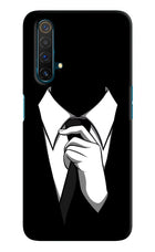 Black Tie Realme X3 Hard Case Back Cover by Casekaro