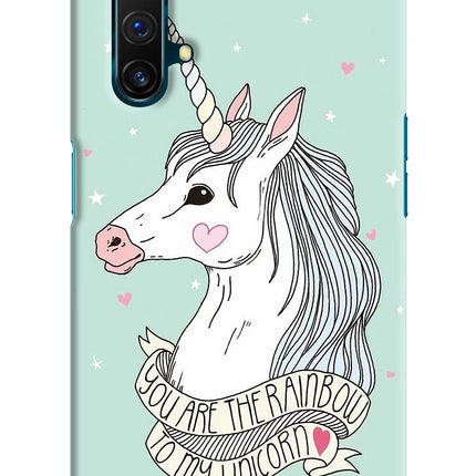 Unicorn Wallpaper Realme X3 Hard Case Back Cover by Casekaro