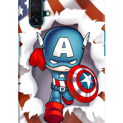 Captain America Realme X3 Hard Case Back Cover by Casekaro