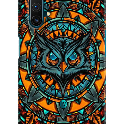 Angry Owl Art Realme X3 Hard Case Back Cover by Casekaro