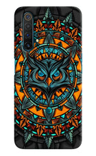 Angry Owl Art Realme X3 Hard Case Back Cover by Casekaro