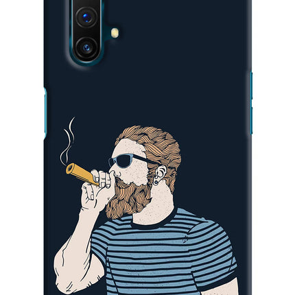 Smoking Realme X3 Hard Case Back Cover by Casekaro