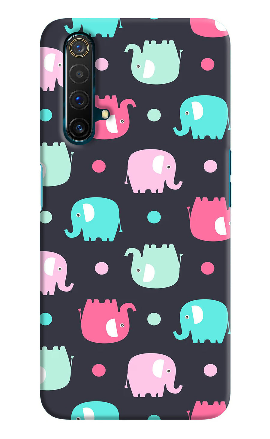 Elephants Realme X3 Back Cover, Hard case
