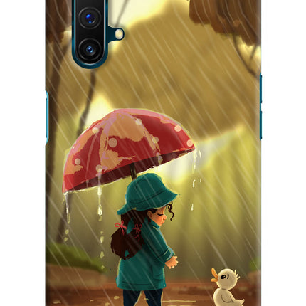 Rainy Day Realme X3 Hard Case Back Cover by Casekaro