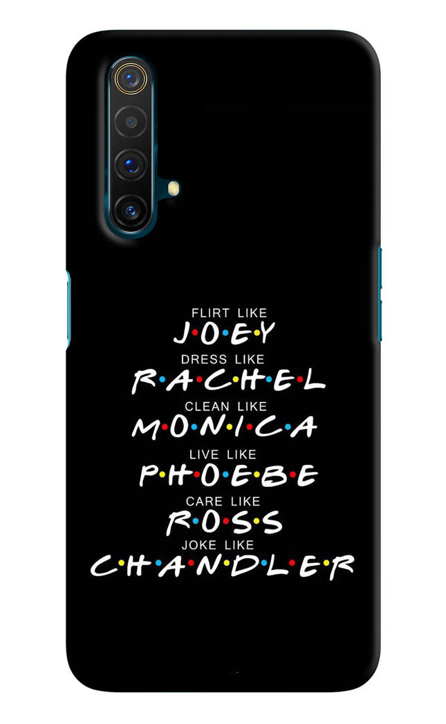 FRIENDS Character Realme X3 Hard Case Back Cover by Casekaro