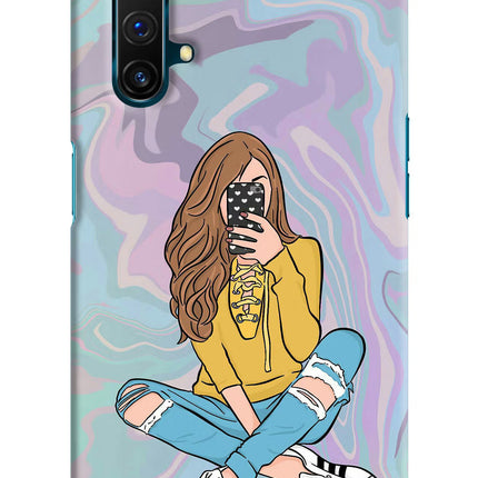 Selfie Girl Realme X3 Hard Case Back Cover by Casekaro