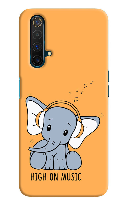 High On Music Realme X3 Hard Case Back Cover by Casekaro