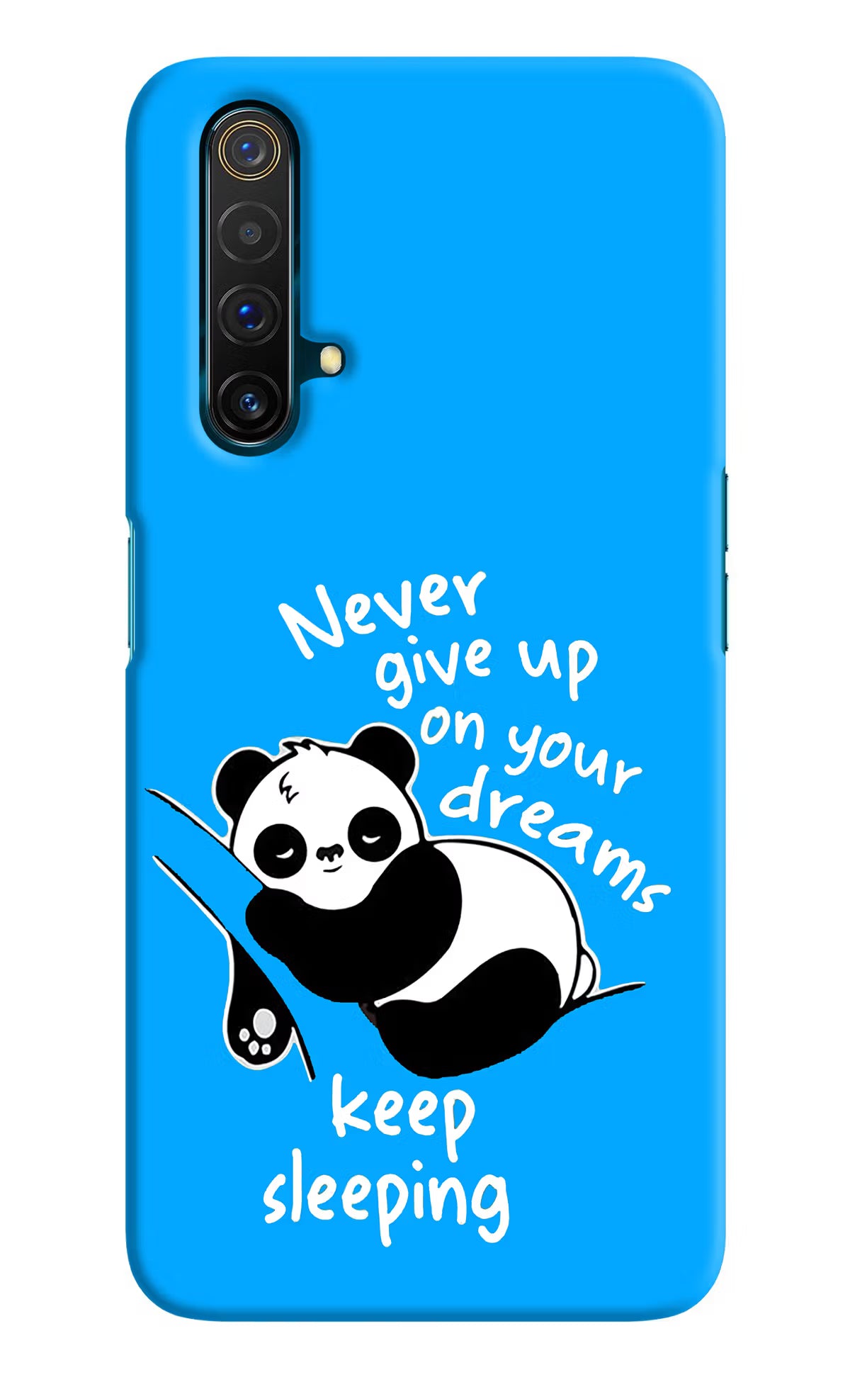 Keep Sleeping Realme X3 Hard Case Back Cover by Casekaro