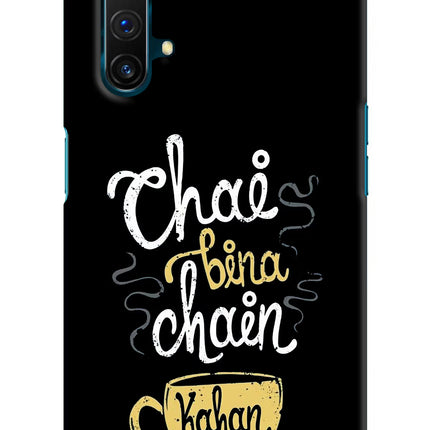 Chai Bina Chain Kaha Re Realme X3 Hard Case Back Cover by Casekaro