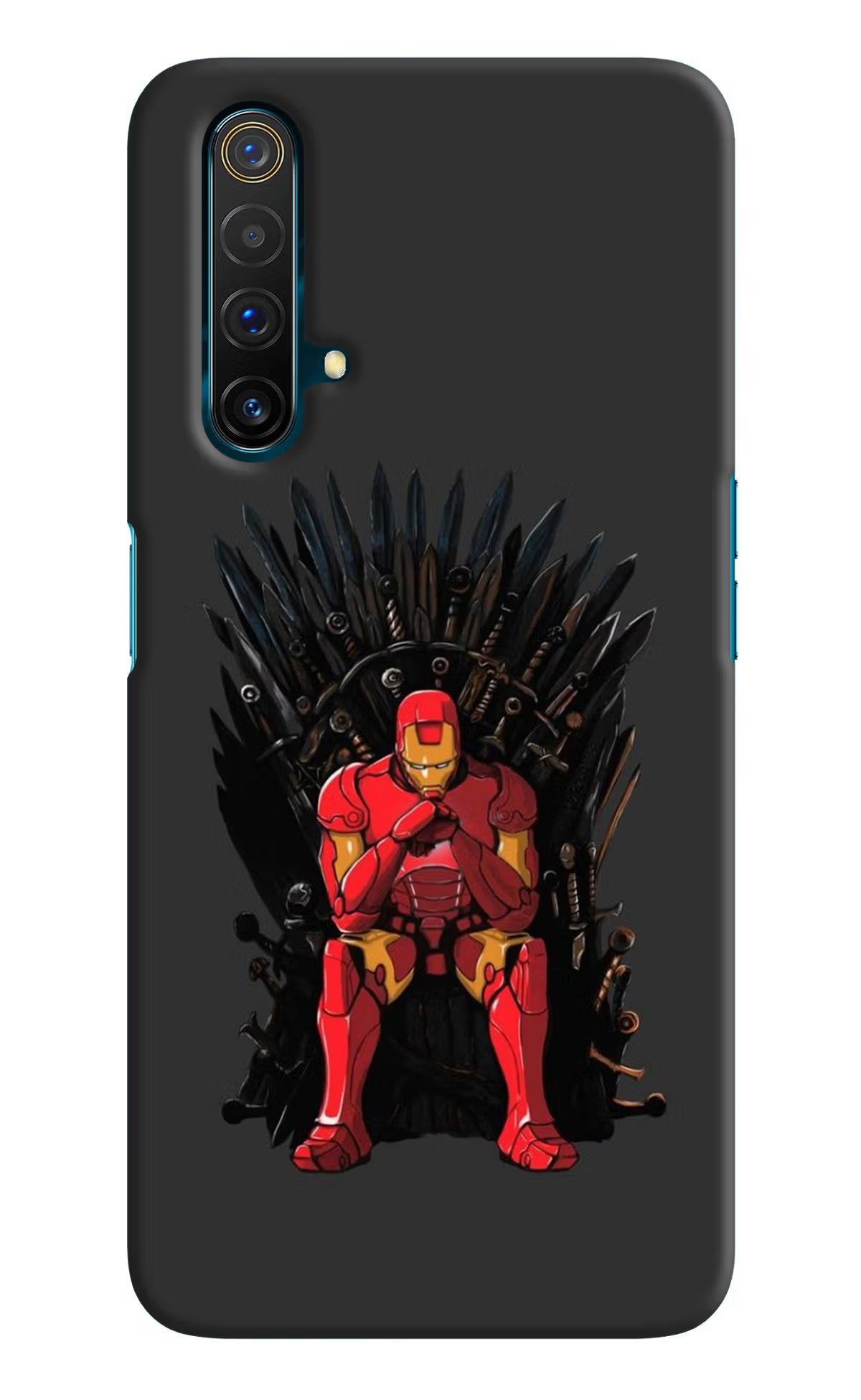Ironman Throne Realme X3 Hard Case Back Cover by Casekaro