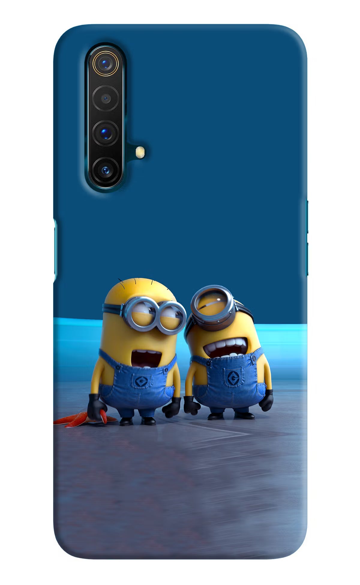 Minion Laughing Realme X3 Hard Case Back Cover by Casekaro