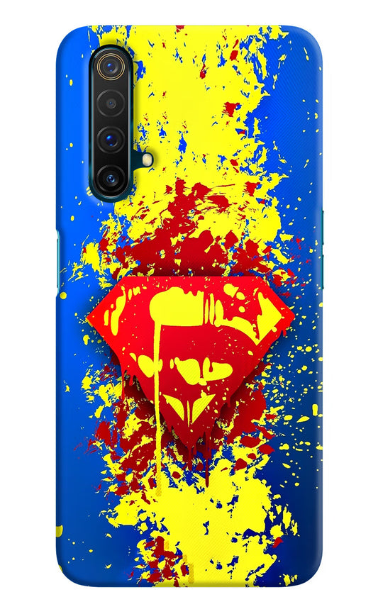 Superman logo Realme X3 Hard Case Back Cover by Casekaro