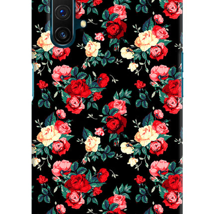 Rose Pattern Realme X3 Hard Case Back Cover by Casekaro