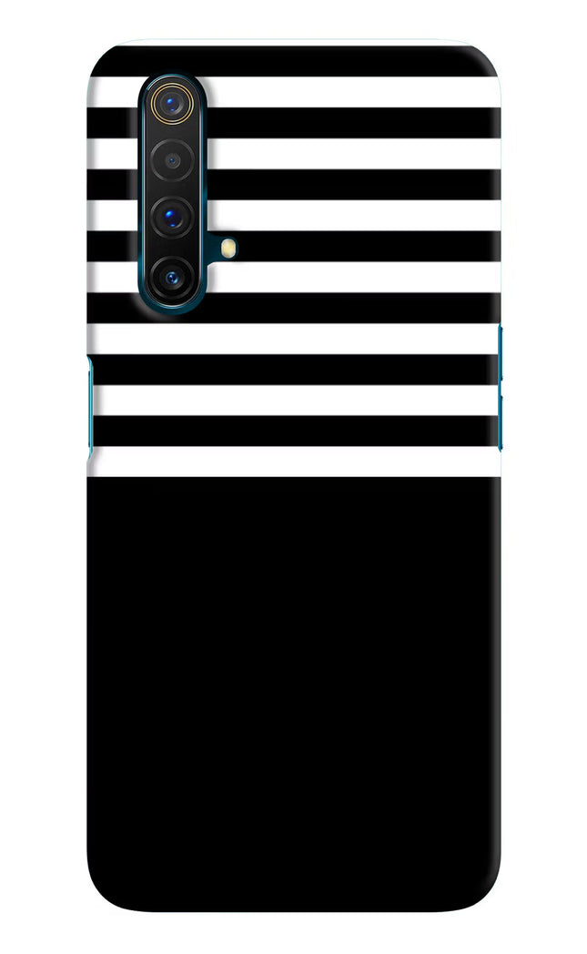 Black and White Print Realme X3 Hard Case Back Cover by Casekaro
