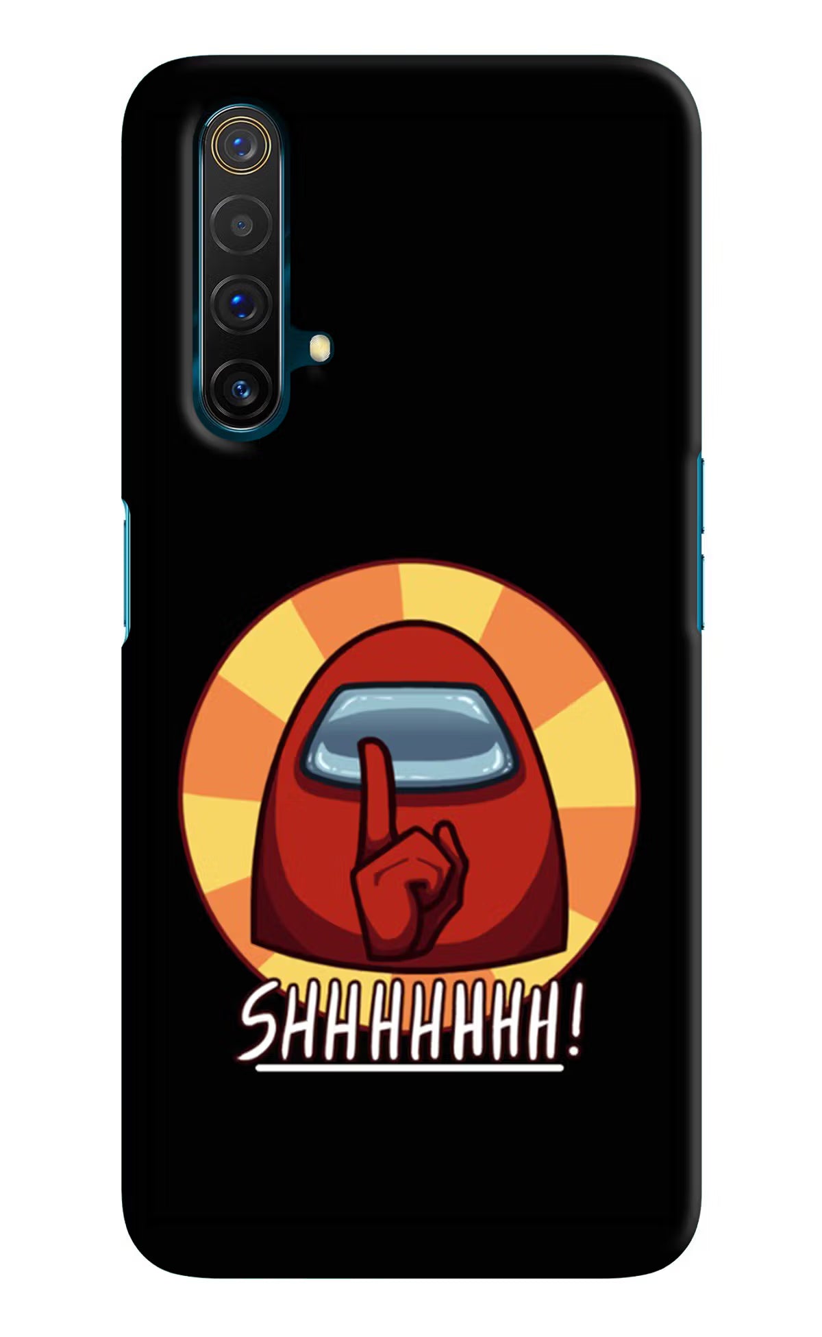 Among Us Shhh! Realme X3 Hard Case Back Cover by Casekaro