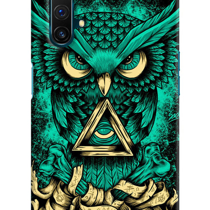 Green Owl Realme X3 Hard Case Back Cover by Casekaro