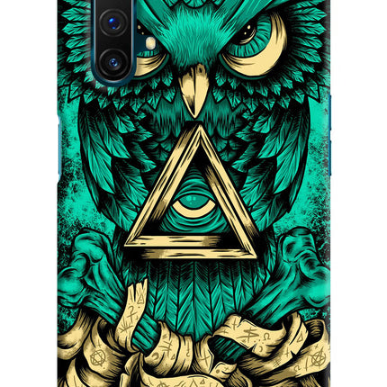 Green Owl Realme X3 Hard Case Back Cover by Casekaro