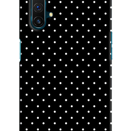 White Dots Realme X3 Hard Case Back Cover by Casekaro