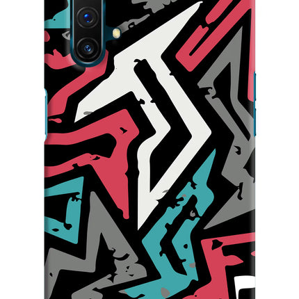 Geometric Graffiti Realme X3 Hard Case Back Cover by Casekaro