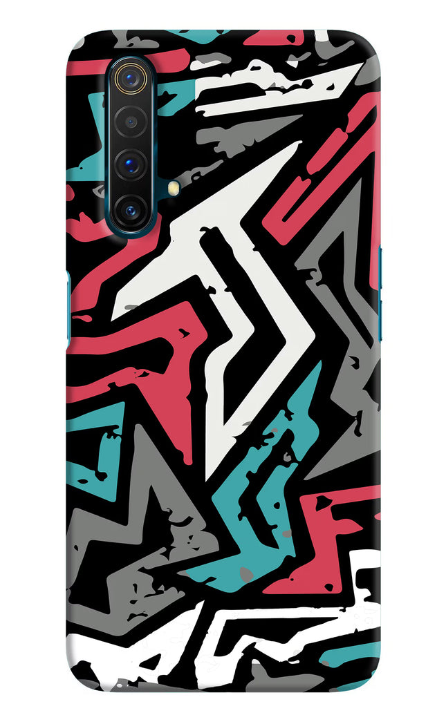 Geometric Graffiti Realme X3 Hard Case Back Cover by Casekaro