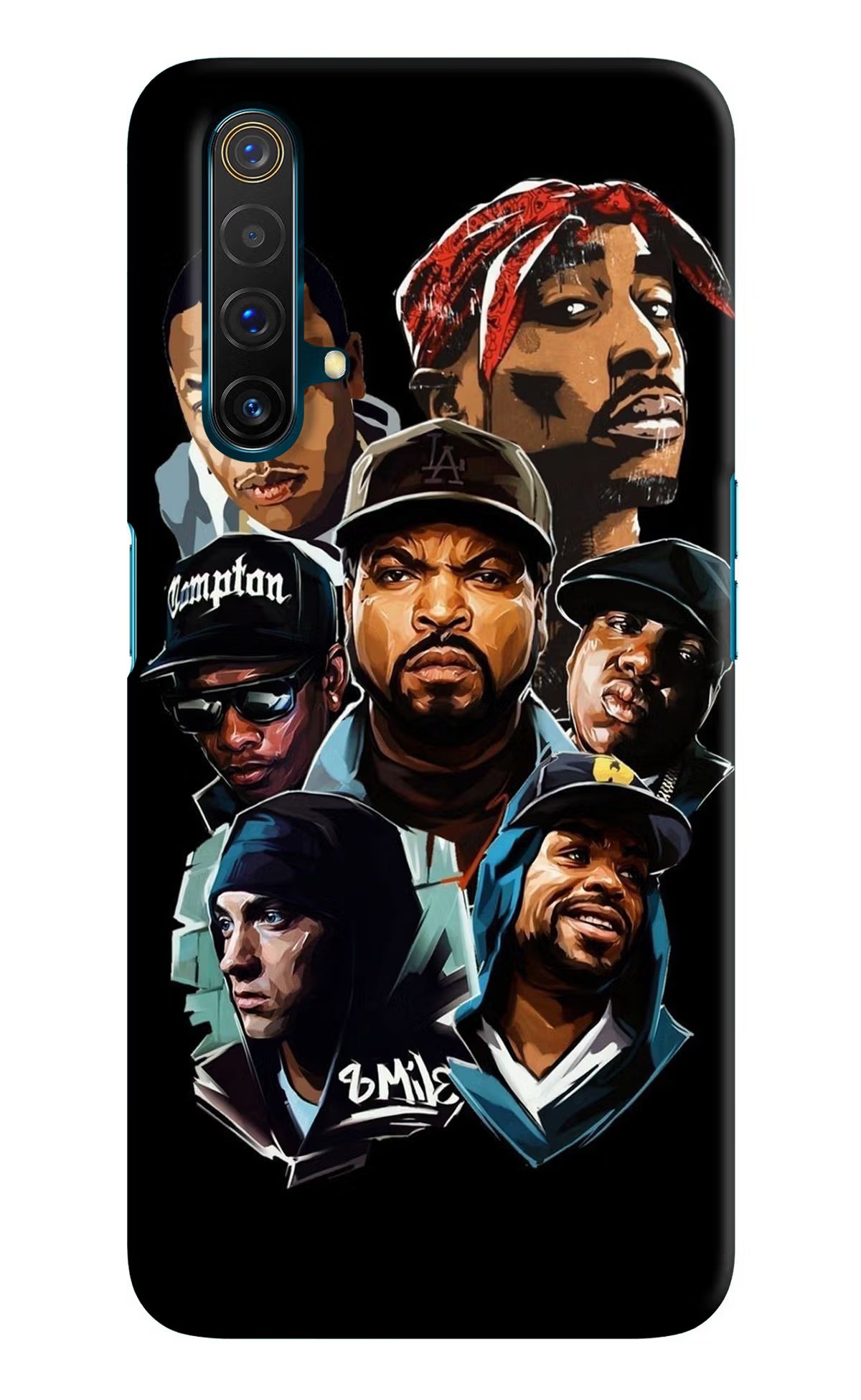 Rappers Realme X3 Hard Case Back Cover by Casekaro