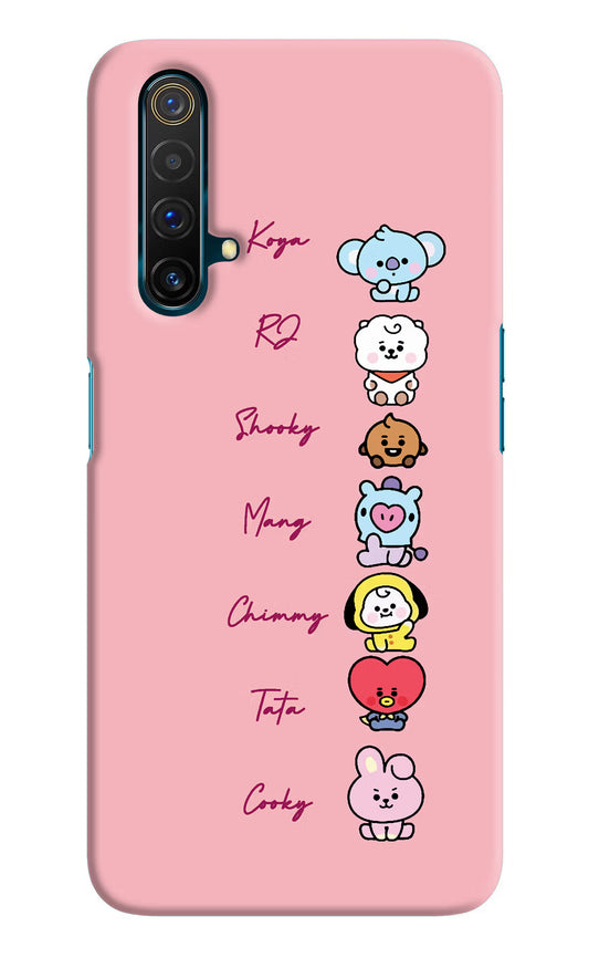 BTS names Realme X3 Hard Case Back Cover by Casekaro