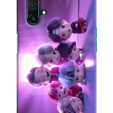 BTS Chibi Realme X3 Hard Case Back Cover by Casekaro