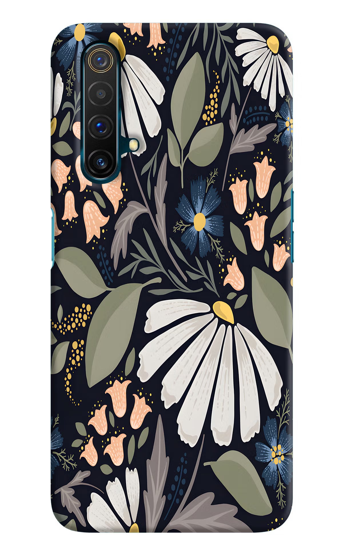 Flowers Art Realme X3 Hard Case Back Cover by Casekaro