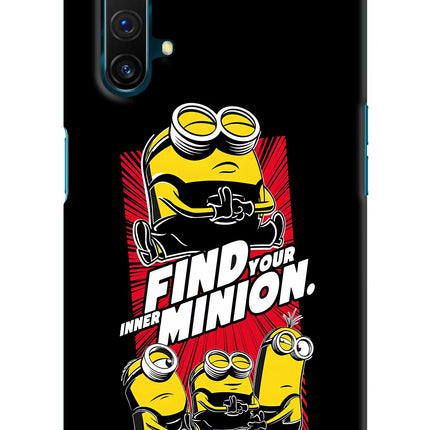 Find your inner Minion Realme X3 Hard Case Back Cover by Casekaro