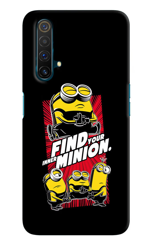 Find your inner Minion Realme X3 Hard Case Back Cover by Casekaro