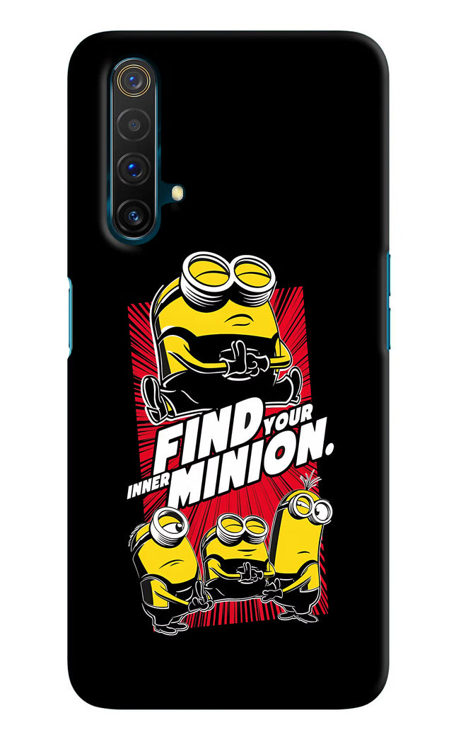 Find your inner Minion Realme X3 Hard Case Back Cover by Casekaro