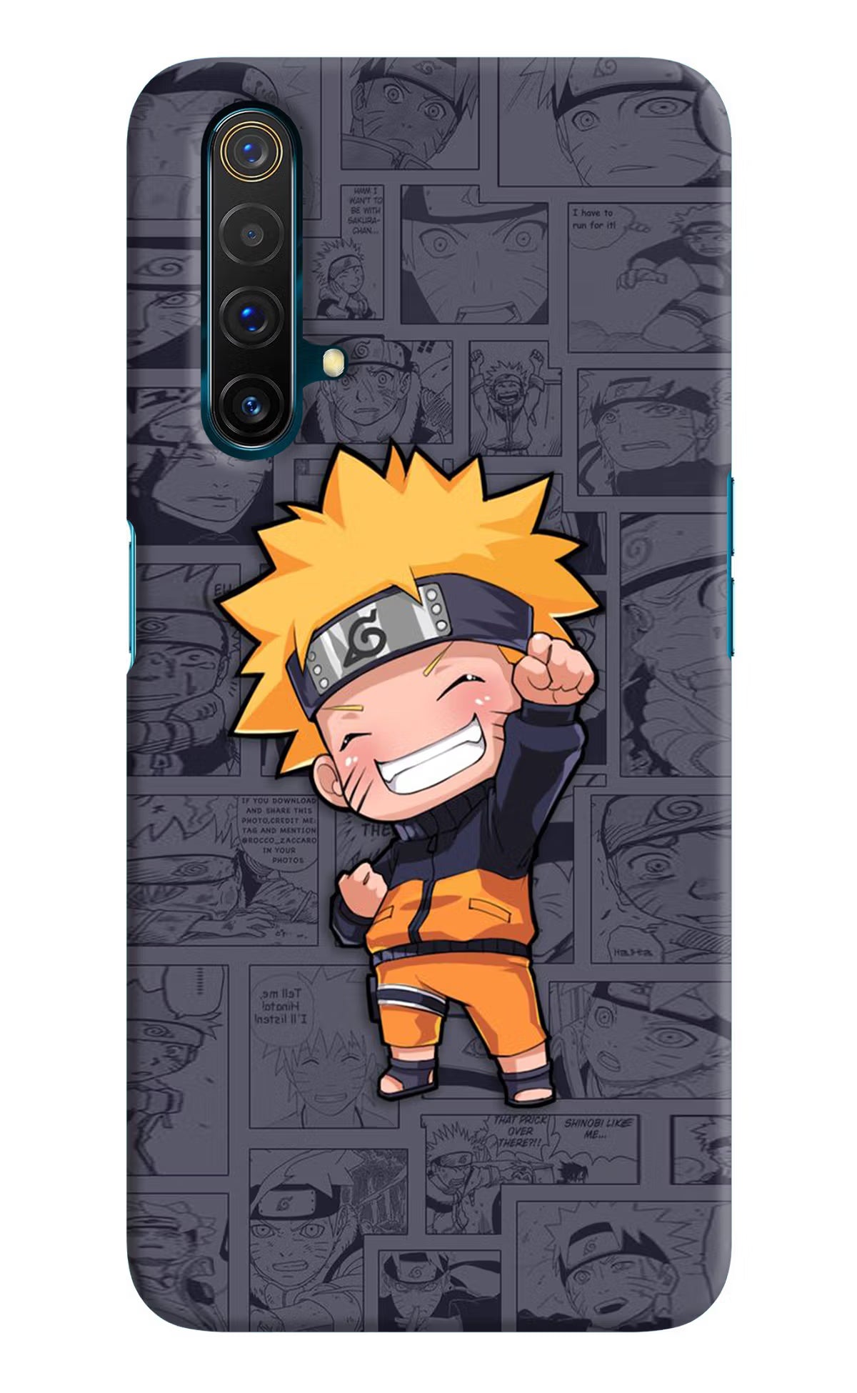 Chota Naruto Realme X3 Hard Case Back Cover by Casekaro