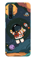 Cartoon Astronaut Realme X3 Hard Case Back Cover by Casekaro