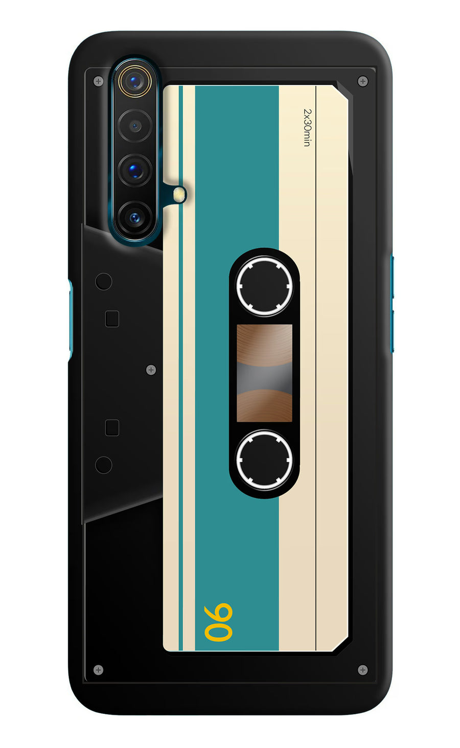 Cassette Realme X3 Back Cover, Hard case