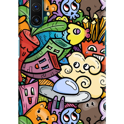 Veggie Doodle Realme X3 Hard Case Back Cover by Casekaro
