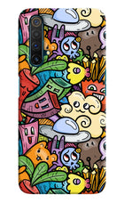 Veggie Doodle Realme X3 Hard Case Back Cover by Casekaro