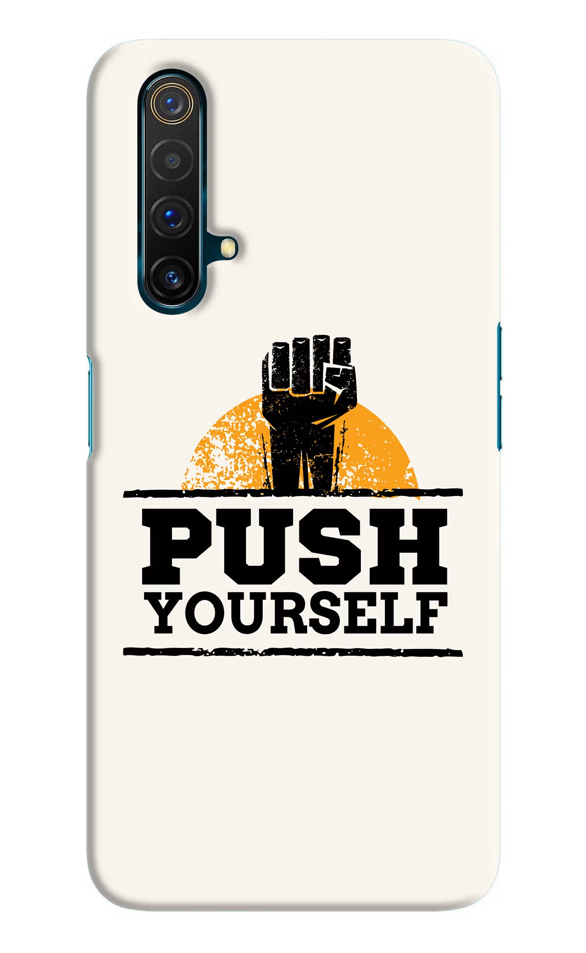 Push Yourself Realme X3 Hard Case Back Cover by Casekaro