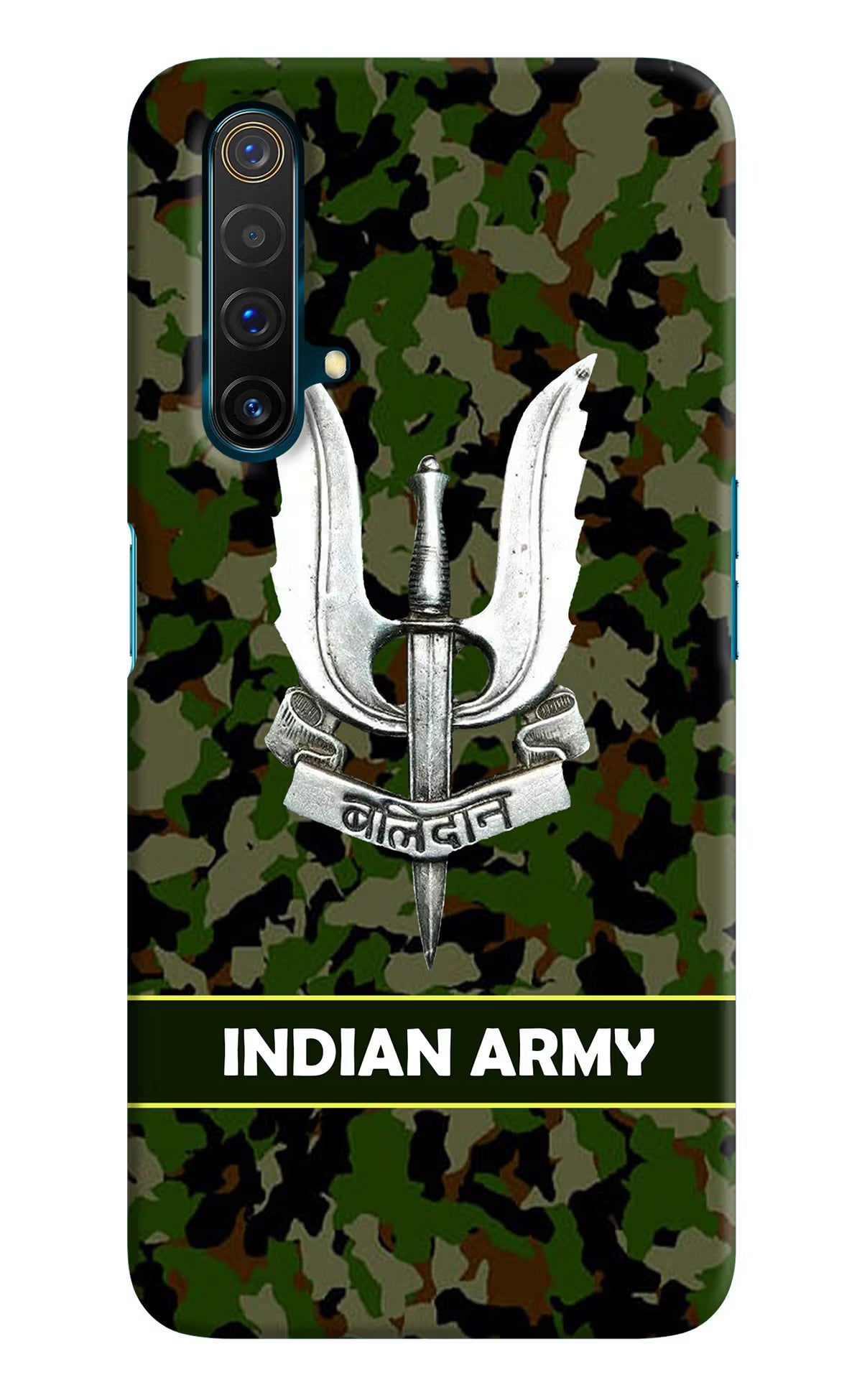 Balidan Indian Logo Realme X3 Hard Case Back Cover by Casekaro